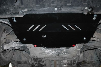 Защита картера Renault Scenik II JMO V-1.5D; 1,9D; 2,0D (2003-2009) +КПП (сталь 2мм)