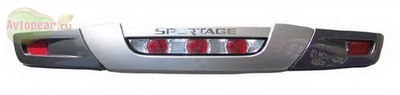  Защита бампера задняя со стоп-сигналом, Оригинал Kia (киа) Sportage (Спортаж) (2004-2008) 
