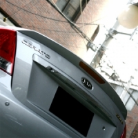 Спойлер багажника угловой.  Kia 	 Cerato (2006-2008)