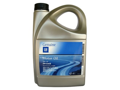 Моторное масло GM Motor Oil Dexos2 SAE 5W-30 (4л)