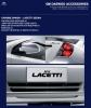 Набор молдингов Chevrolet (Шевроле) Lacetti (лачети) Sedan (2004 по наст.) 