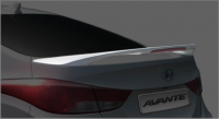 Спойлер задний со стоп-сигналом под окраску  Hyundai  Elantra (2014 по наст.)