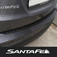 Накладка на задний бампер Hyundai (хендай) Santa Fe (санта фе) (2012 по наст.) ― PEARPLUS.ru
