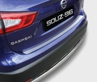 Накладка на наруж. порог багажника без логотипа,Nissan Qashqai 2014-