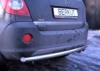 Защита задняя одинарная d60 (скосы) Opel (опель) Antara 2006-2010