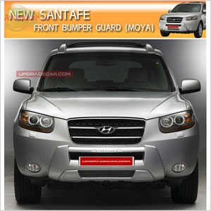  Защита бампера передняя (нет крепления)  Hyundai (хендай) Santa Fe (санта фе) СМ (2006-2010) 