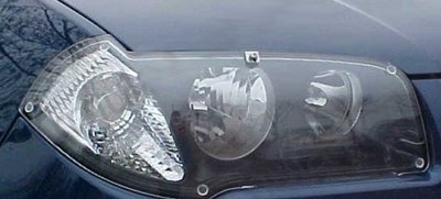 Защита передних фар прозрачная BMW X3 (2006-2009)