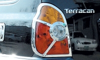 Набор молдингов (зеркала+задн.фары)  Hyundai  Terracan (2004 по наст.)