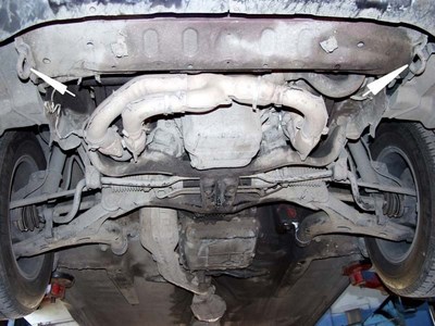 Защита КПП Subaru Forester V-все (2011-03/2013)