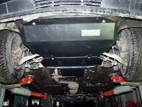 Защита картера BMW (бмв) 5-й, 7-й серий Кузов E34/E32 V-Все кроме - 2, 5 4wd (1988-1997)  (Сталь 2 мм) SKU:350423qw ― PEARPLUS.ru