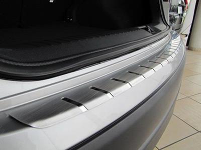 Накладки на задний бампер с загибом Volkswagen Crafter FL (2011- ) серия 25