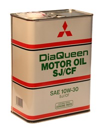 Моторное масло MITSUBISHI DiaQueen SAE 10W-30 SJ/CF (4л) 