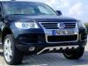 Защита переднего бампера Volkswagen (фольксваген) Touareg (туарег) (2007-2010) 