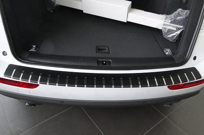 Накладки на задний бампер с загибом  Audi Q5 (2008- )