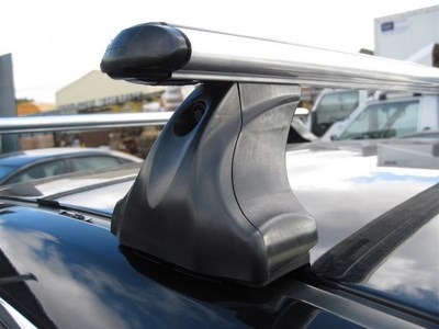 Багажник в сборе Hyundai Solaris (Хёндай Соларис) HB (2011-) (аэродинамический профиль дуги) (алюмин.)