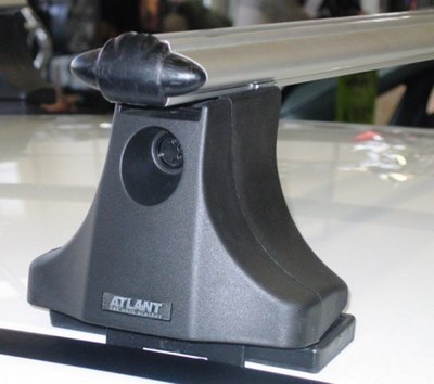 Багажник в сборе Fiat Doblo (2004-) (аэродинамический профиль дуги) (алюмин.)