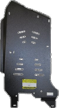 Алюминиевая защита КПП и раздаточной коробки толщиной 5 мм BMW (бмв) X1 2.0 E-84,  кроссовер,  полный,  T,  АКПП,  (2009-2014) 