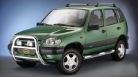 Боковые подножки (пороги) Chevrolet-Niva (2003-2009)