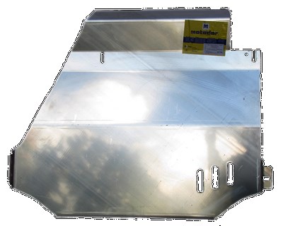 Алюминиевая защита КПП и раздаточной коробки толщиной 5 мм Volkswagen Touareg 2.5  TD,  (2006-2010)