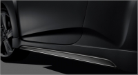 Боковые юбки карбон (лев/прав)  Hyundai Veloster TURBO (2011 по наст.)
