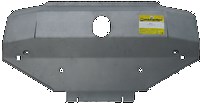 Алюминиевая защита радиатора и рулевых тяг толщиной 8 мм Range Rover Sport HSE 3.0 джип,  полный,   LR-TDV6,  (2009-2013) 
