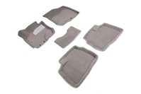 3D коврики для Hyundai (хендай) Elantra (элантра) 2006-2011 [Серый]