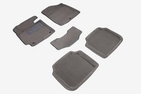 3D коврики для Hyundai (хендай) Elantra (элантра) V 2011-2015 [Серый]