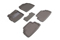 3D коврики для Mazda (мазда) CX7 2006-2012 [Серый]