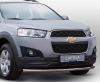 Защита переднего бампера труба d60, Chevrolet (Шевроле) Captiva (каптива) 2014-