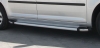 Пороги алюминиевые (Brillant)  (серебр)  (нагр. до 40 кг.)  Ford (Форд) Explorer (2006-2010) 