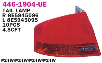ФОНАРЬ ЛЕВЫЙ Audi A4 2005-