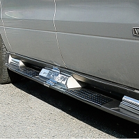         Боковые пороги (подножки) в цвет кузова оригинал Hyundai Starex H1 (2007 по наст.)