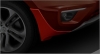 Накладки на передний бампер окрашены в цвет кузова Renault (рено) Koleos (колеос) (2012 по наст.) 