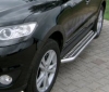 Боковые подножки (пороги) Hyundai (хендай) Santa Fe (санта фе) (2010-2012) 