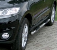  Боковые подножки(пороги)  	 Hyundai  Santa Fe (2010-2012)