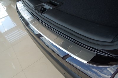 Накладки на задний бампер с загибом BMW (бмв) X3 (X3) II (F25)  (2010-2014) серия 50 ― PEARPLUS.ru