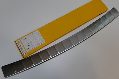Накладки на задний бампер с загибом Kia Sorento II FL (2013-2015) серия 50