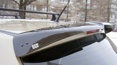Дефлектор заднего стекла (тёмный) Nissan (ниссан) Qashqai (кашкай +2) (кашкай) (2007 по наст.) ― PEARPLUS.ru