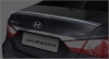 Спойлер задний под окраску Hyundai (хендай) Sonata YF (2011 по наст.) 