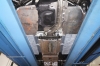 Защита днища Honda (хонда) Accord V-2, 4 ; 3, 5 (2013-) из 5 частей (Алюминий 4 мм) 