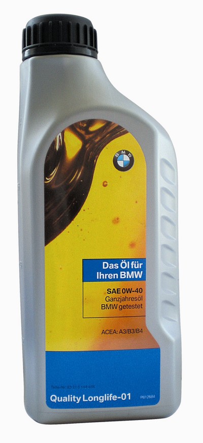 Моторное масло BMW Quality LL-01 SAE 0W-40 (1л)
