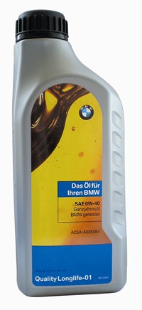Моторное масло BMW (бмв) Quality LL-01 SAE 0W-40 (1л) 