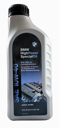 Моторное масло BMW (бмв) High Power Oil SAE 10W-40 (1л) 