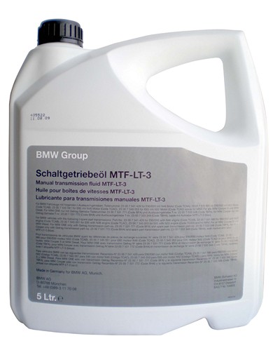 Трансмиссионное масло BMW Getribeoel MTF LT-3 (5л)