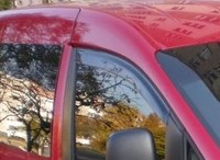 Дефлекторы боковых окон дымчатые Volkswagen (фольксваген) Caddy (2004-2010) 