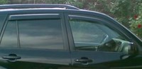 Дефлекторы боковых окон тёмные, 4 шт. Toyota (тойота) RAV4 (рав 4) (2000-2006) 