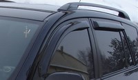 Дефлекторы боковых окон тёмные, 4 шт. Toyota (тойота) RAV4 (рав 4) (2006-2012) 