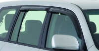 Дефлектор боковых окон тёмные (4шт) Toyota Land Cruiser Prado J150 (2009-2012)