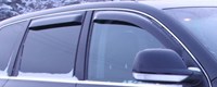 Дефлекторы боковых окон тёмные, 4 шт. Volkswagen (фольксваген) Touareg (туарег) (2003-2010) 