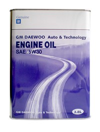 Моторное масло GM SAE 5W-30 (3, 8л) 